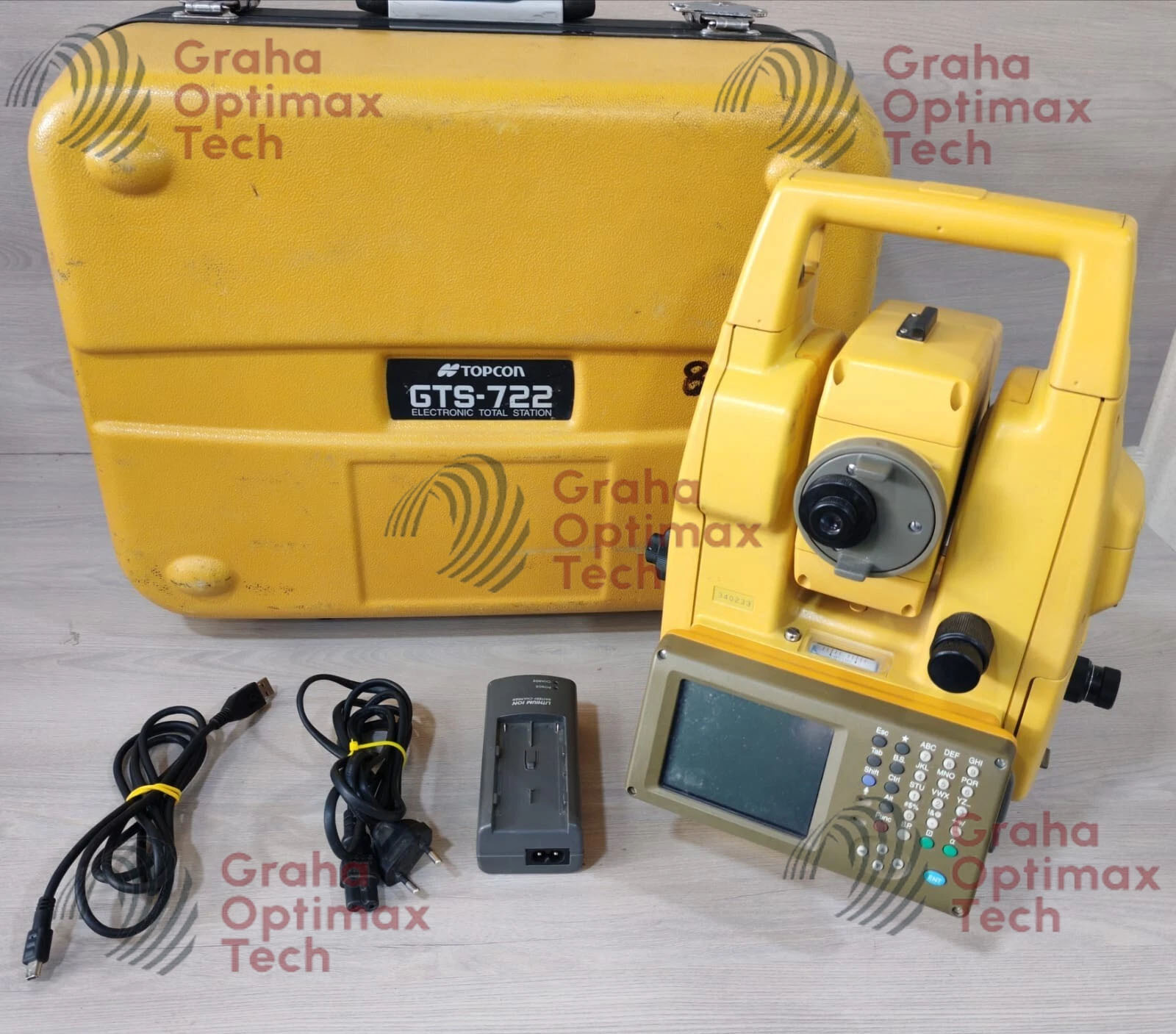 Topcon GTS-722 Total Station surveying instrument